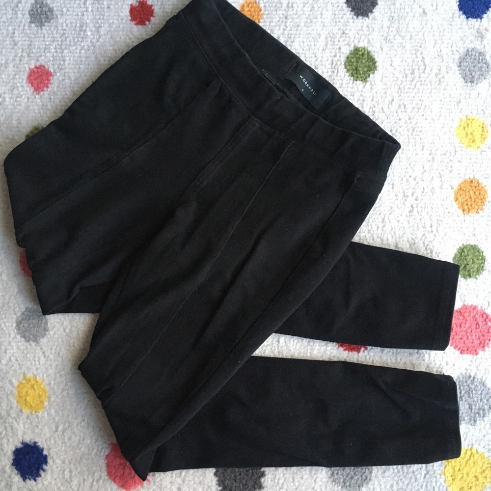 Workhall Knit Cigarette Pants